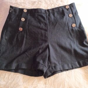 H&M Black Shorts